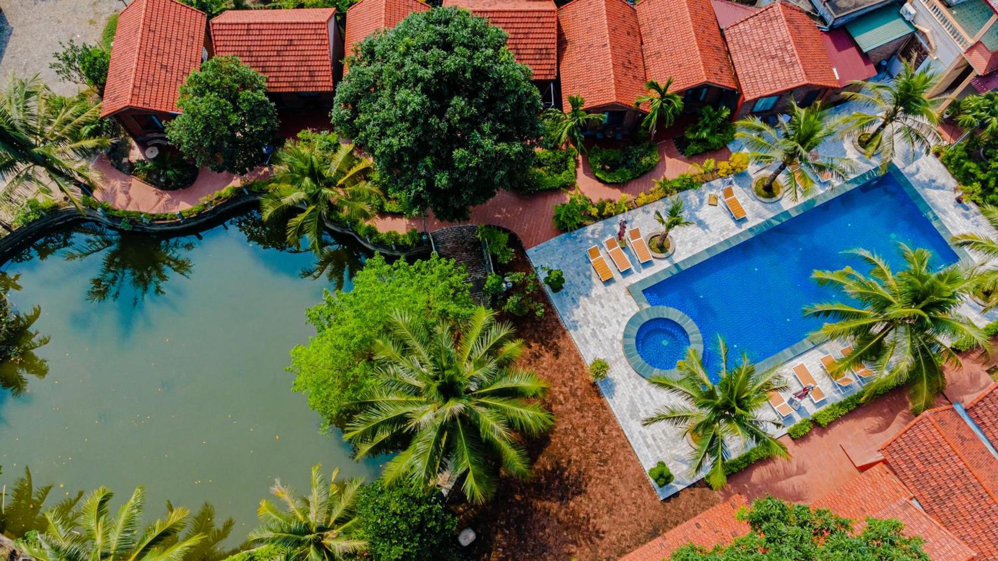 Tam Coc Green Garden Bungalow Ніньбінь Екстер'єр фото