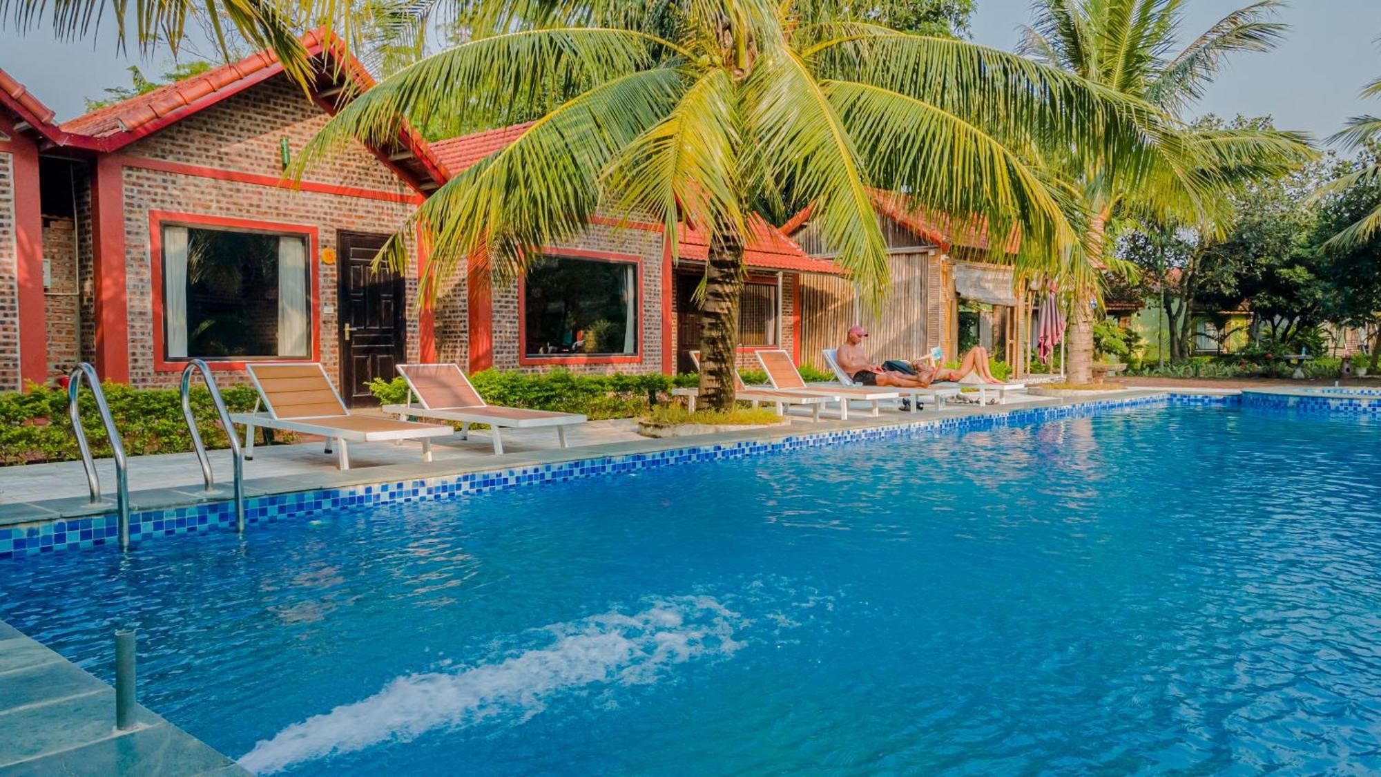 Tam Coc Green Garden Bungalow Ніньбінь Екстер'єр фото