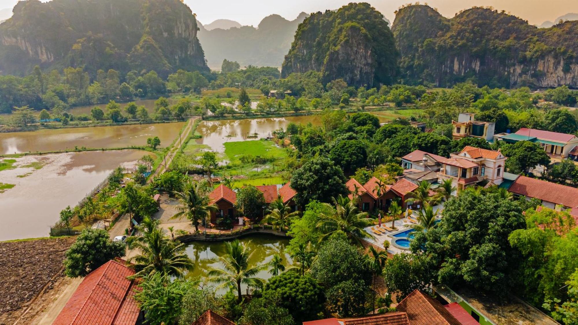 Tam Coc Green Garden Bungalow Ніньбінь Екстер'єр фото