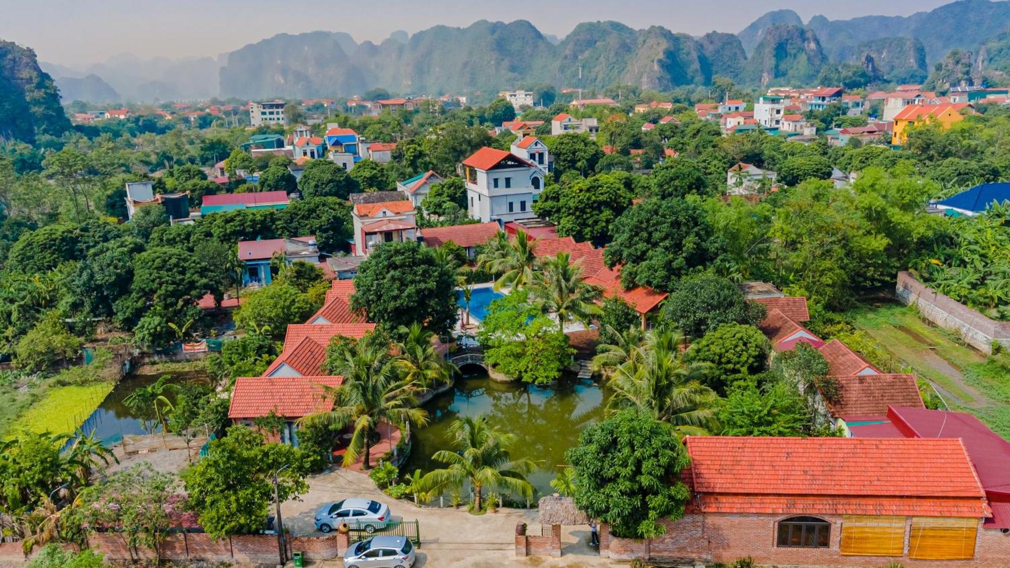 Tam Coc Green Garden Bungalow Ніньбінь Екстер'єр фото