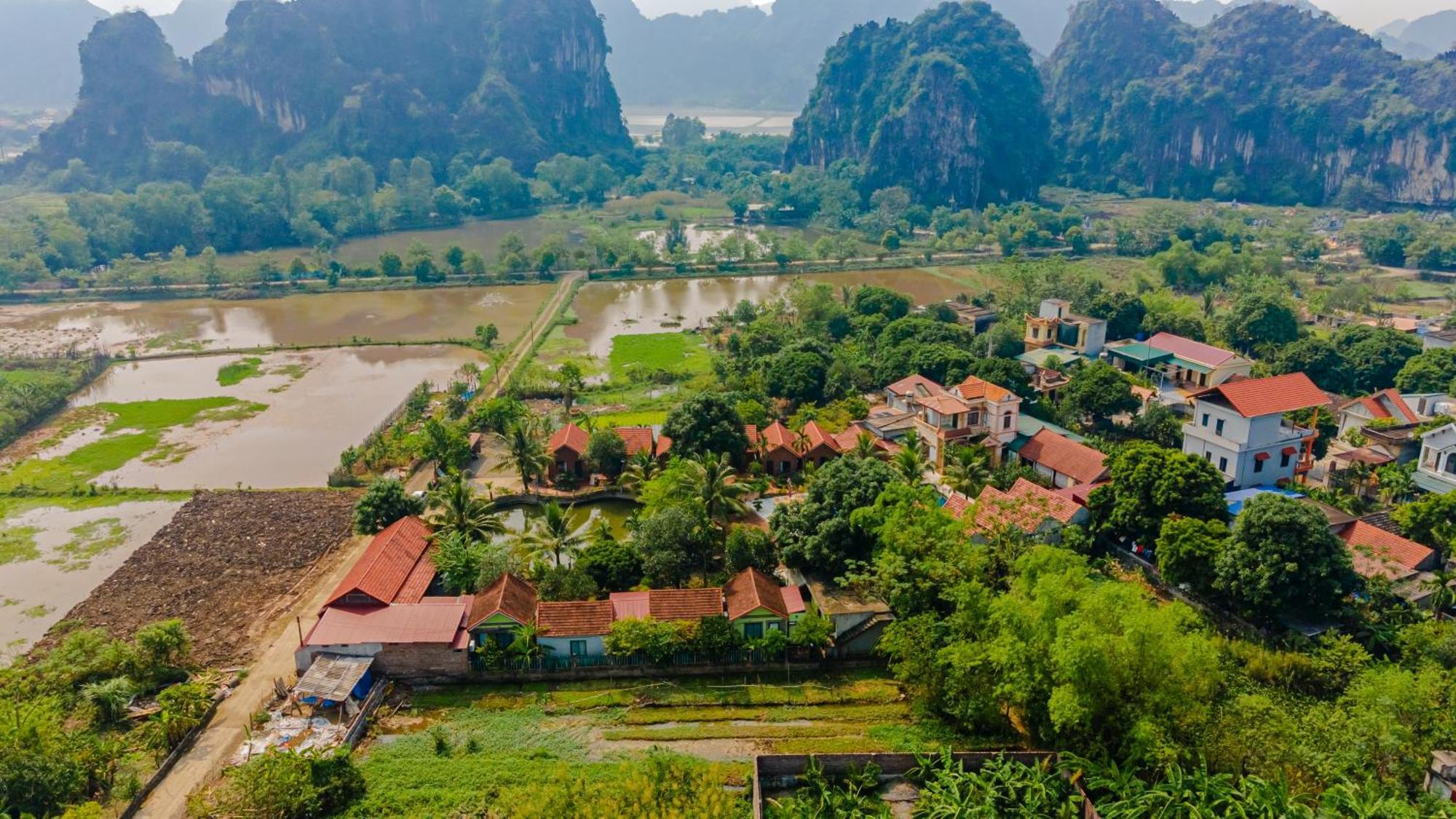 Tam Coc Green Garden Bungalow Ніньбінь Екстер'єр фото