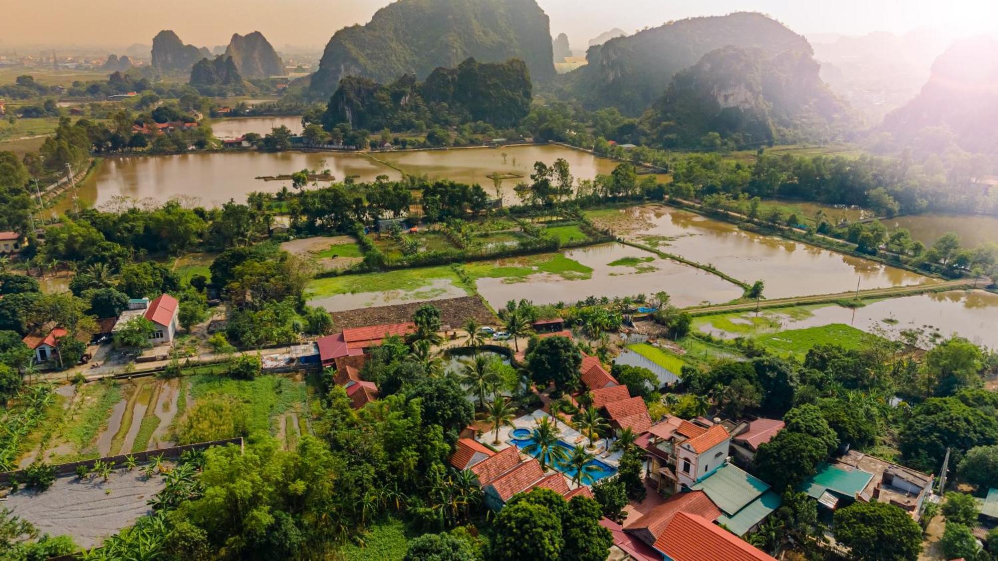 Tam Coc Green Garden Bungalow Ніньбінь Екстер'єр фото